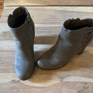Madden Girl Taupe Ankle Booties